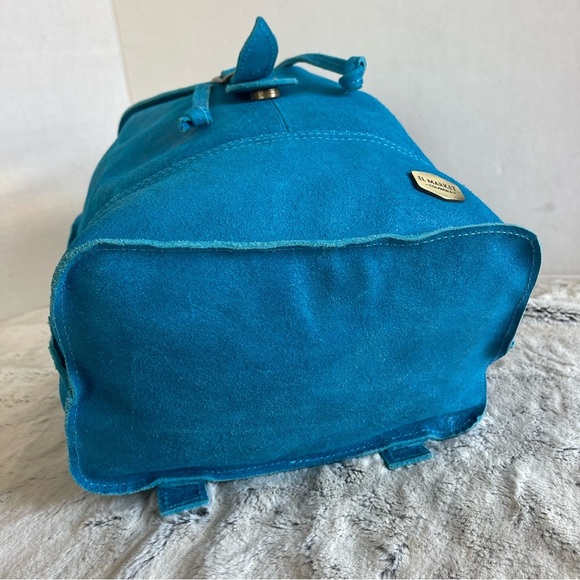 El Market Colombia Small Blue Leather Back Pack main image 10
